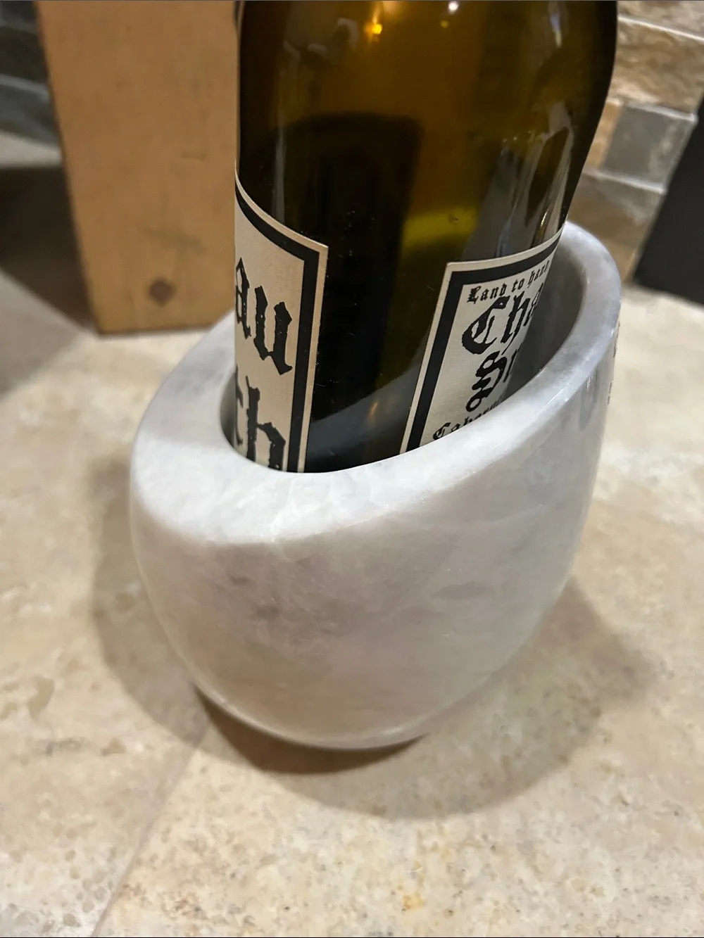 Simon Pearce Marble Wine Chiller